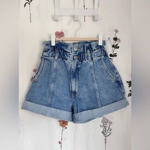 Abercrombie & Fitch ~ The 80s Paperbag Short ~ Ultra High Rise